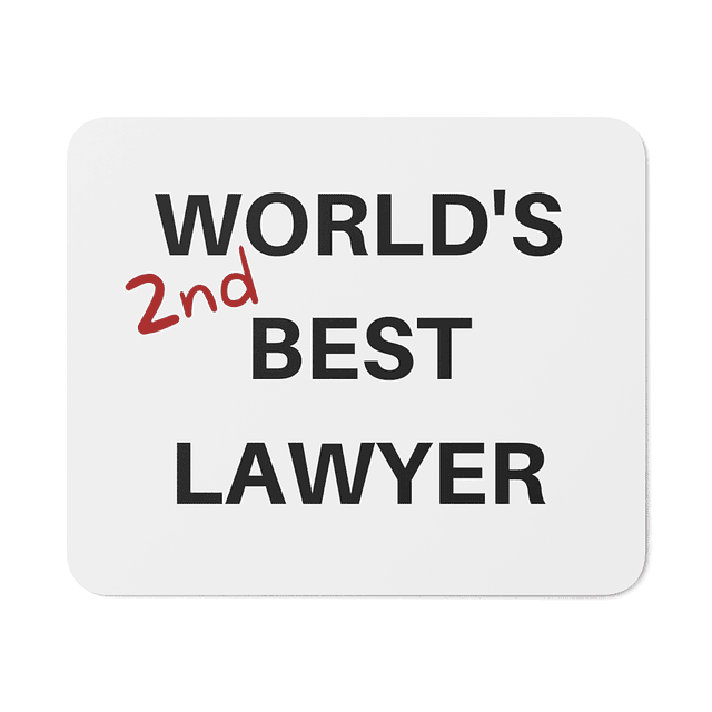 Mouse Pad - Better Call Saul - World's Second Best Lawyer