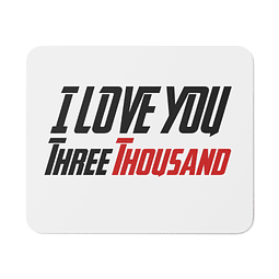 Mouse Pad - Avengers - I love U Three Thousand