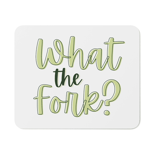 Mouse Pad - The Good Place - What The Fork?