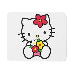 Mouse Pad - Hello Kitty - Flores