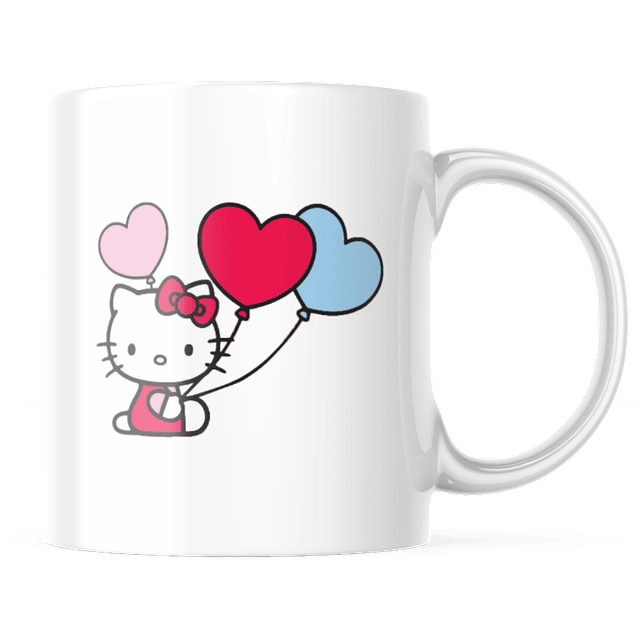Taza - Hello Kitty - Globos