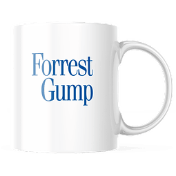 Taza - Forrest Gump