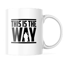 Taza - Star Wars - The Mandalorian - This Is The Way