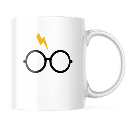 Taza - Harry Potter - Lentes + Cicatriz