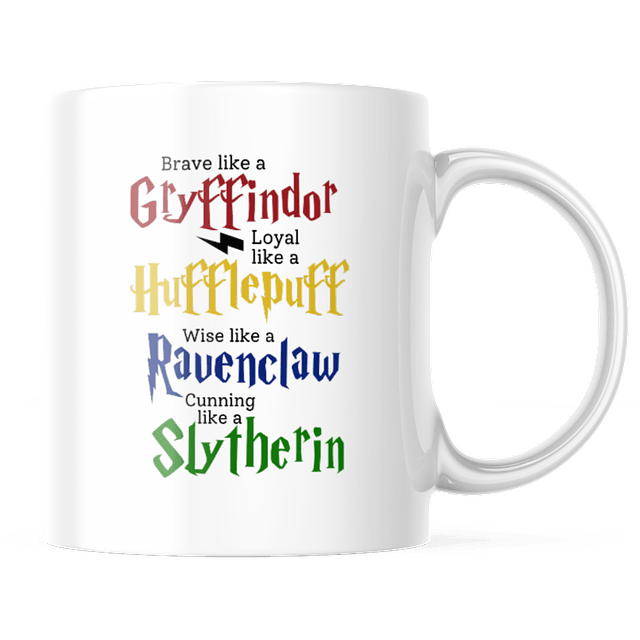 Taza - Harry Potter - Brave Like A Gryffindor, Loyal Like...