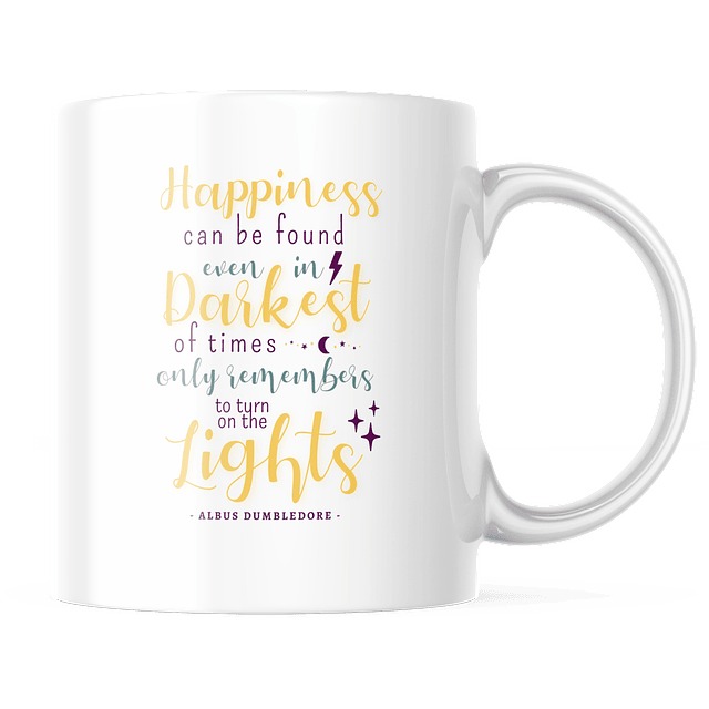 Taza - Harry Potter - Albus Dumbledore - Happiness Can Be...