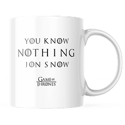 Taza - Game Of Thrones - Got - You Know Nothing Jon Snow