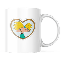 Taza - Hey Arnold! - Corazón Helga