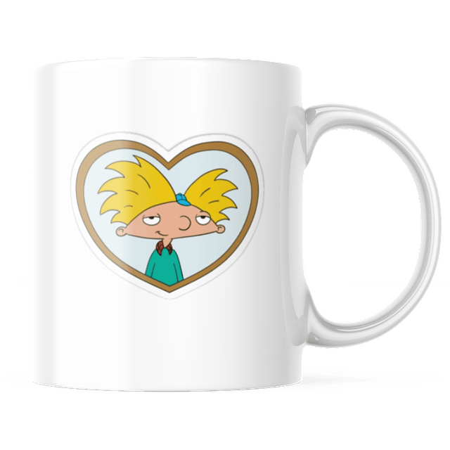 Taza - Hey Arnold! - Corazón Helga