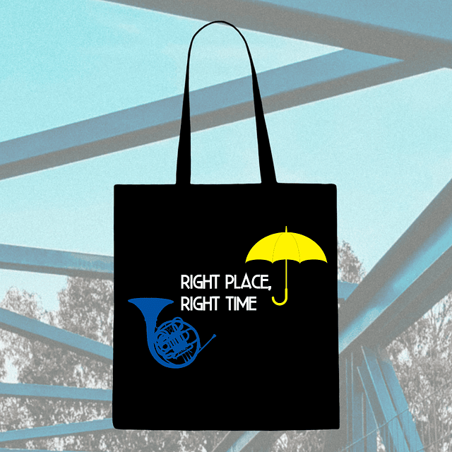 Tote Bag - How I Meet Your Mother - Right Place Right Time