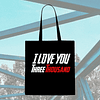 Tote Bag - Avengers - I love U Three Thousand