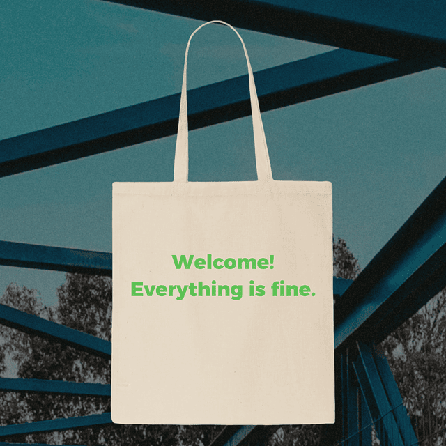 Tote Bag - The Good Place - Welcome! Everything Is Fine.