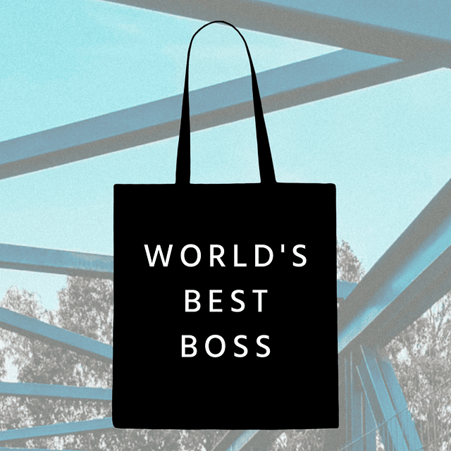 Tote Bag - The Office - World Best Boss