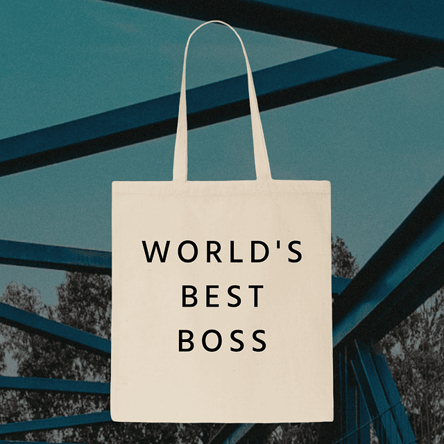 Tote Bag - The Office - World Best Boss