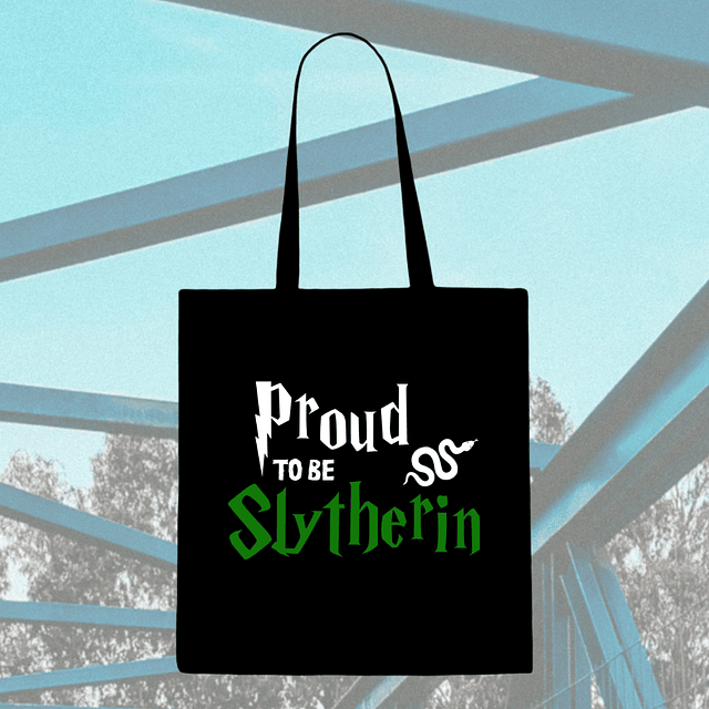 Tote Bag - Harry Potter - Proud To Be Slytherin