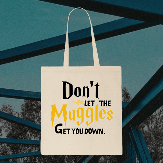 Tote Bag - Harry Potter - Don't Let The Muggles Get You Down