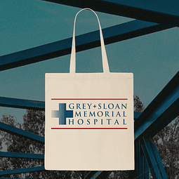 Tote Bag - Grey's Anatomy - Grey + Sloan Memorial