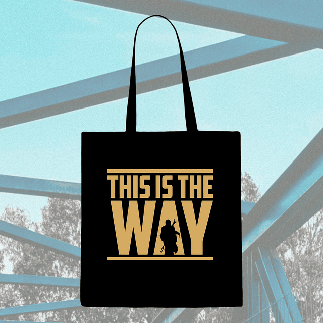 Tote Bag - Star Wars - The Mandalorian - This Is The Way