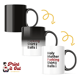 Taza Mágica - The Good Place - Holy Mother Forking Shirt Balls