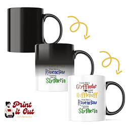 Taza Mágica - Harry Potter - Brave Like A Gryffindor, Loyal Like...