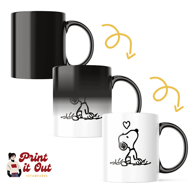 Taza Mágica - Snoopy