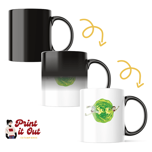 Taza Mágica - Rick And Morty - Portal 2