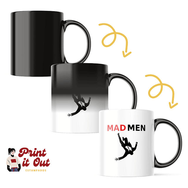 Taza Mágica - Mad Men