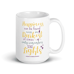 Tazón - Harry Potter - Albus Dumbledore - Happiness Can Be...