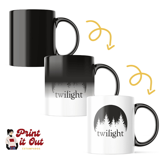 Taza Mágica - Crepúsculo - Twilight 2