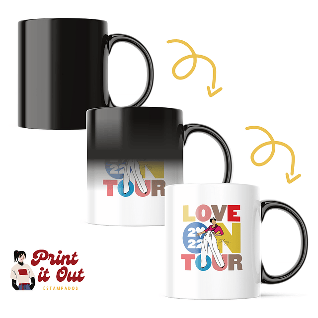 Taza Mágica - Harry Styles - Love On Tour 2022