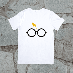 Polera - Harry Potter - Lentes + Cicatriz