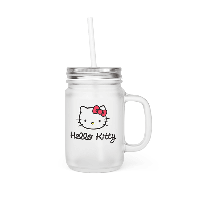 Mason Jar - Hello Kitty