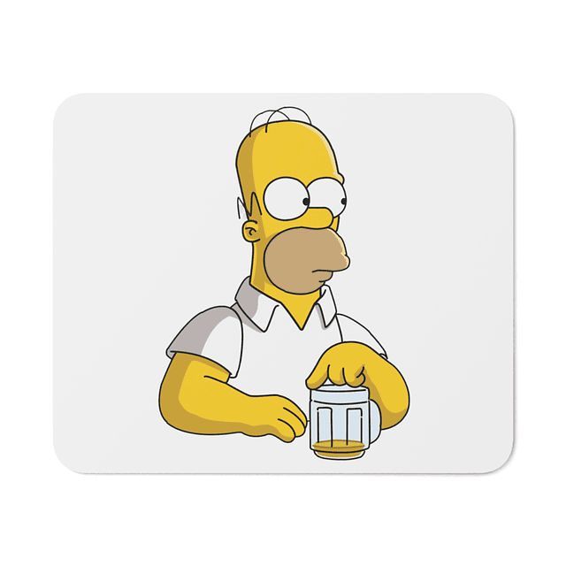 Mouse Pad - Los Simpsons - Homero's Beer