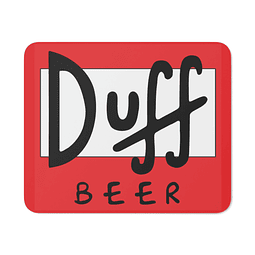 Mouse Pad - Los Simpsons - Cerveza Duff