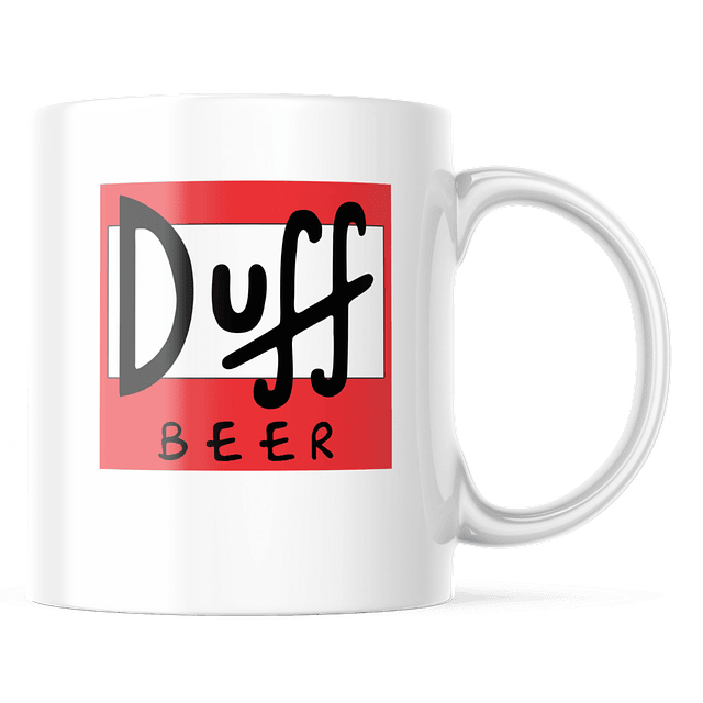 Taza - Los Simpsons - Cerveza Duff