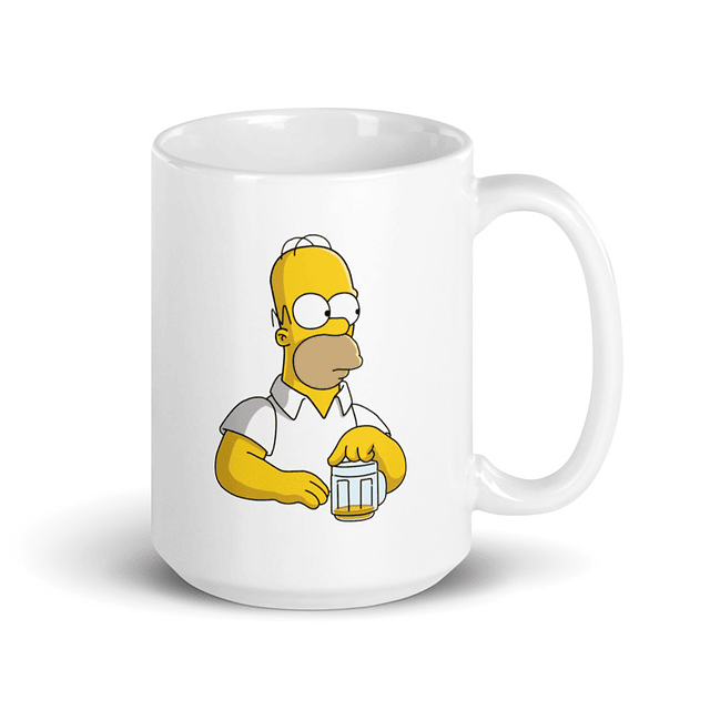 Tazón - Los Simpsons - Homero's Beer