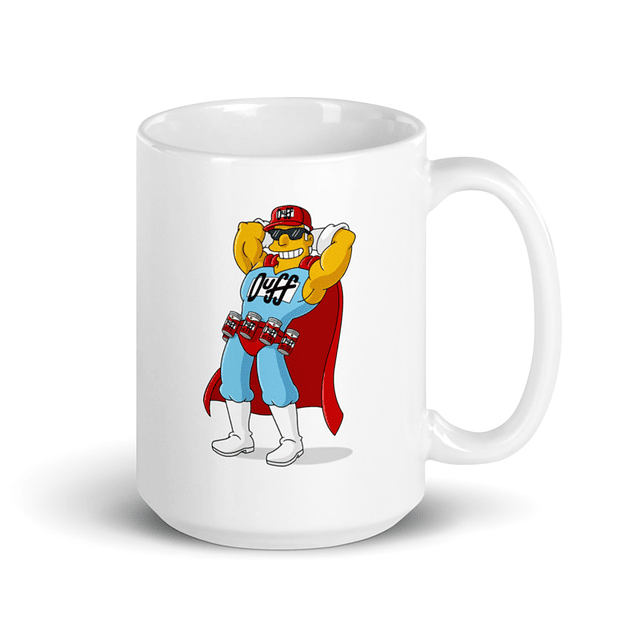 Tazón - Los Simpsons - Duffman