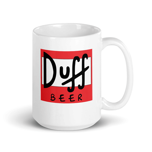 Tazón - Los Simpsons - Cerveza Duff