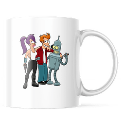 Taza - Futurama - Leela, Fry & Bender 2