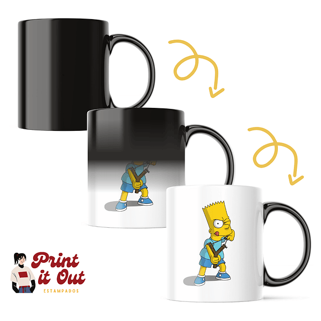 Taza Mágica - Los Simpsons - Bart