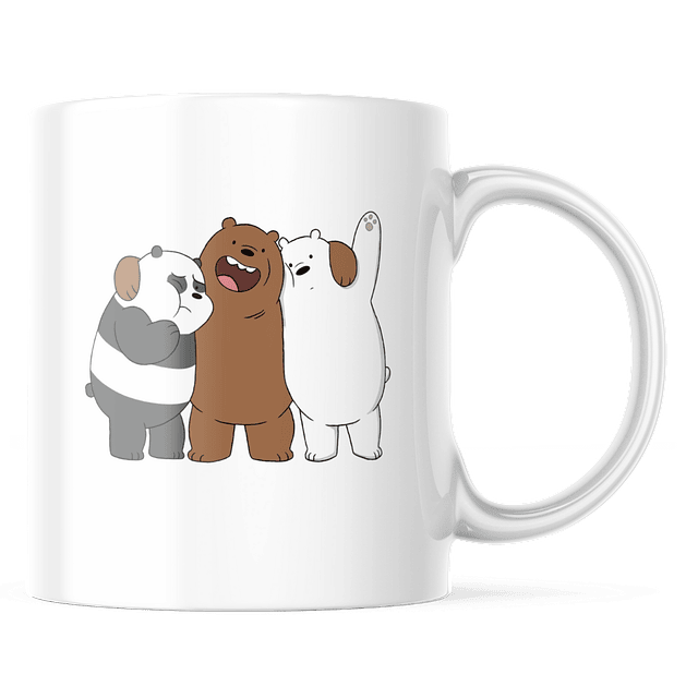 Taza - We Bare Bears - Escandalosos 4