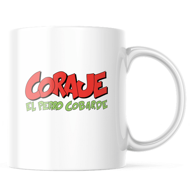 Taza - Coraje El Perro Cobarde