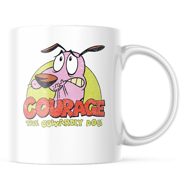 Taza - Coraje El Perro Cobarde - Courage The Cowardly Dog