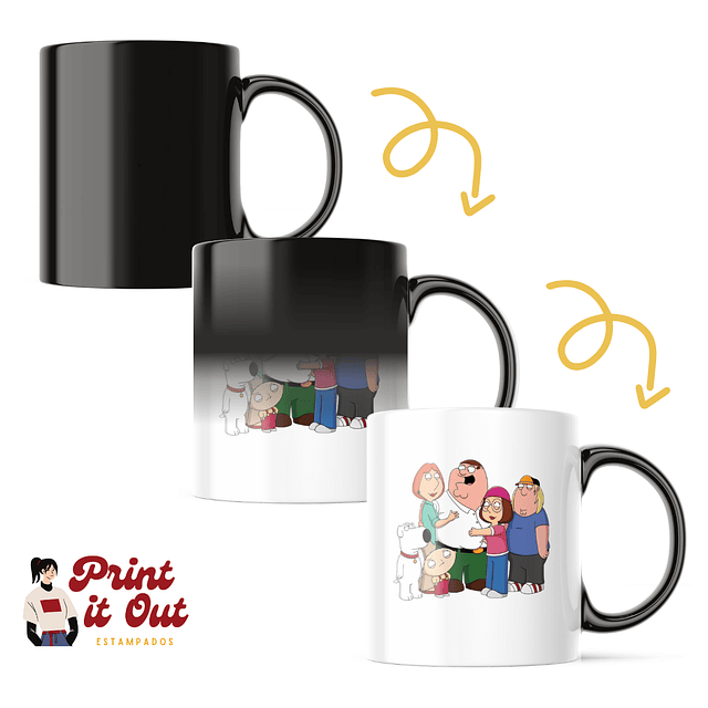 Taza Mágica - Family Guy - The Griffin's