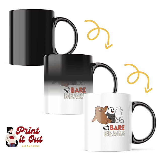 Taza Mágica - We Bare Bears - Escandalosos 2