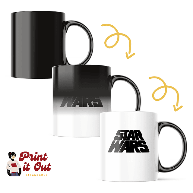 Taza Mágica - Star Wars 3