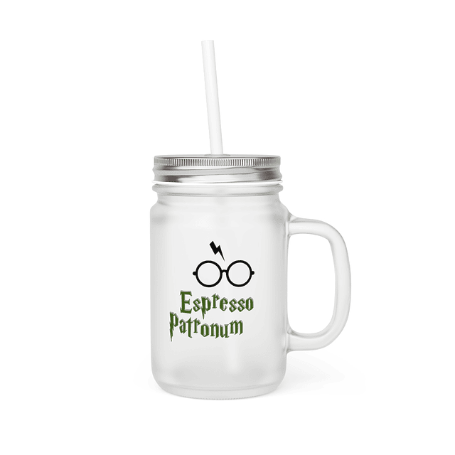 Mason Jar - Harry Potter - Espresso Patronum