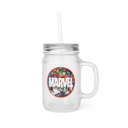 Mason Jar - Marvel