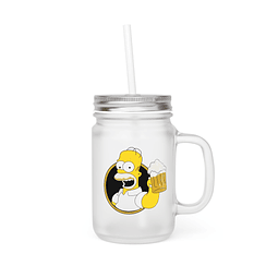 Mason Jar - Los Simpsons - Homero's Beer 2