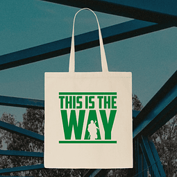 Tote Bag - Star Wars - The Mandalorian - This Is The Way